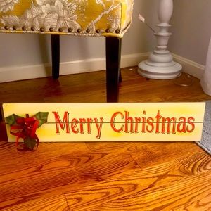 Merry Christmas Sign